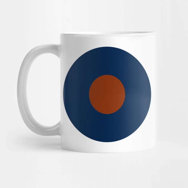 RAF Roundel Type B (Dull Colours) by Lyvershop